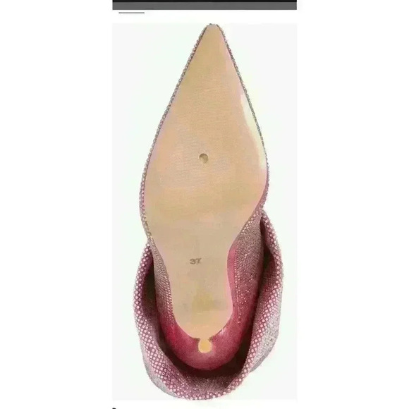 azalea wang wishful crystal embellished pointed toe boot - Picture 6 of 6